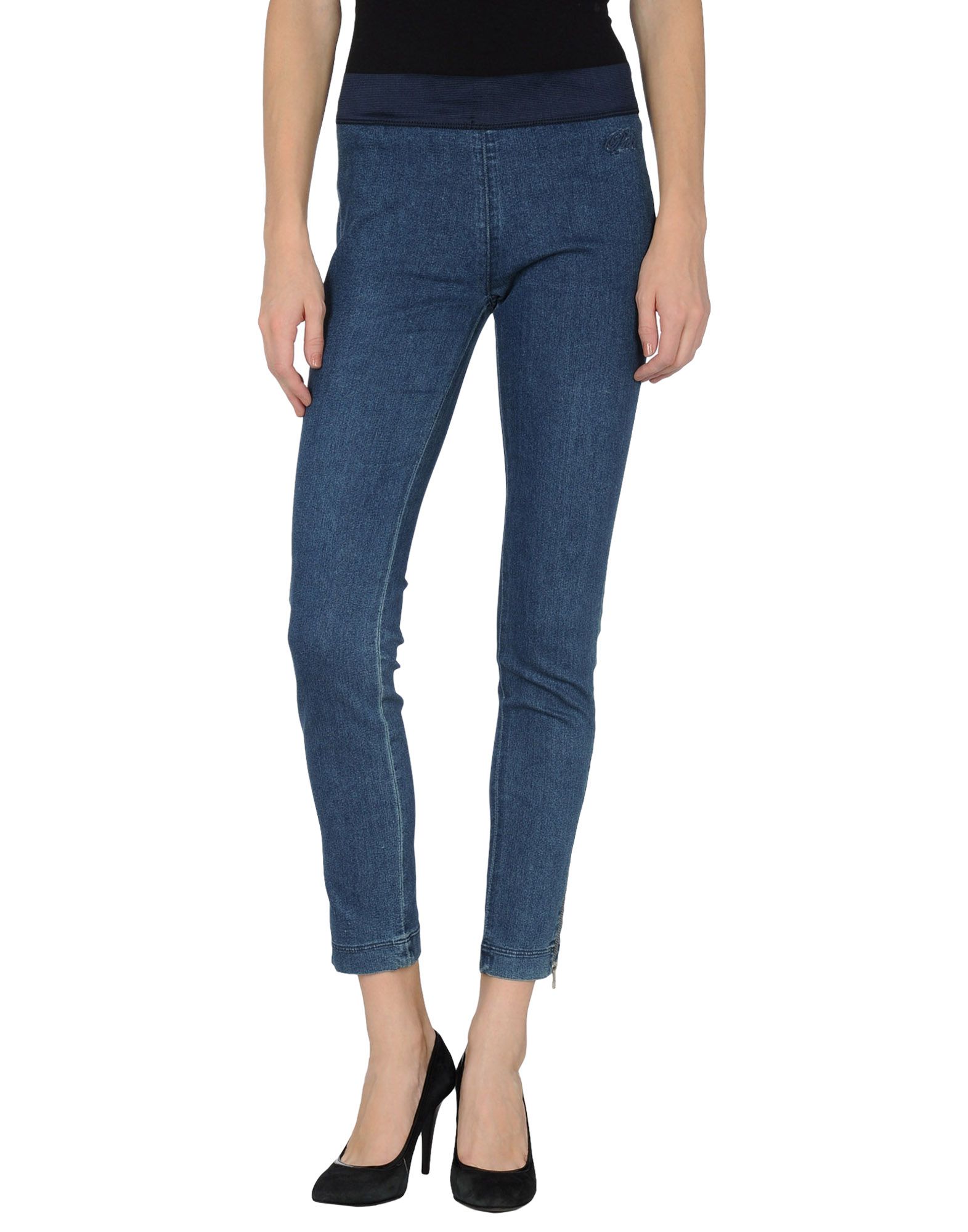 Foto pinko grey pantalones vaqueros
