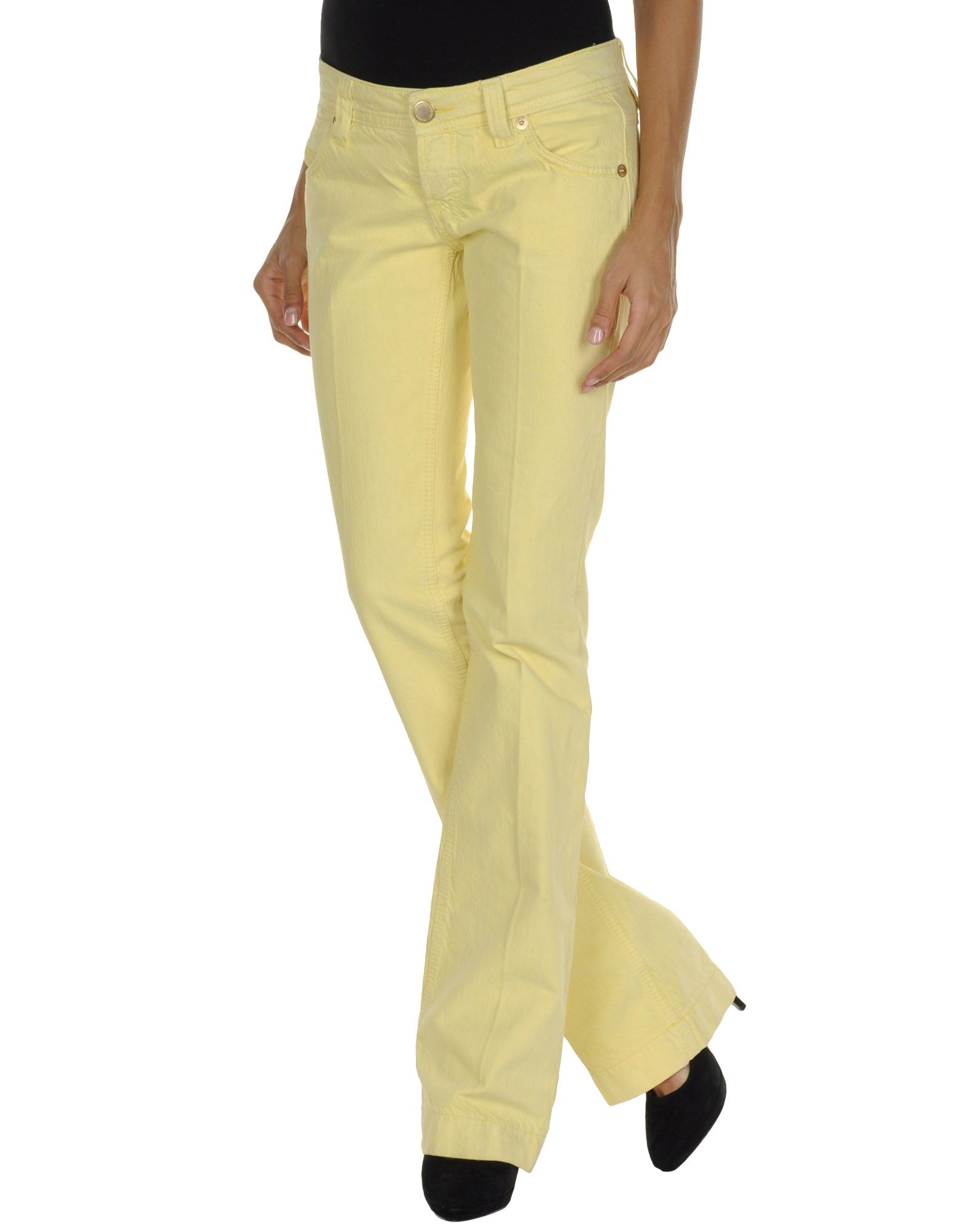 Foto Pinko Grey Pantalones Vaqueros Mujer Amarillo claro