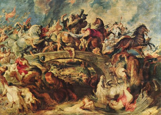 Foto Pintura: Peter Paul Rubens - Batalla de las Amazonas - cuadro 5346