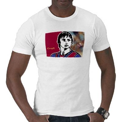 Foto Pintura de Johan Cruyff por la ruina de Dee Camiseta