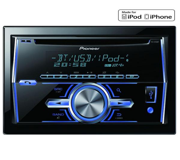 Foto Pioneer Autorradio CD/MP3/USB/Bluetooth/iPod FH-X700BT