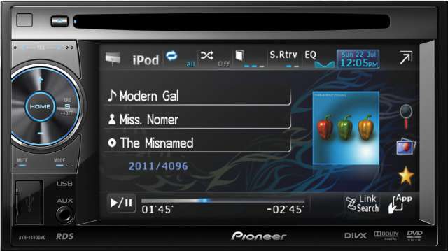 Foto Pioneer AVH-1400DVD