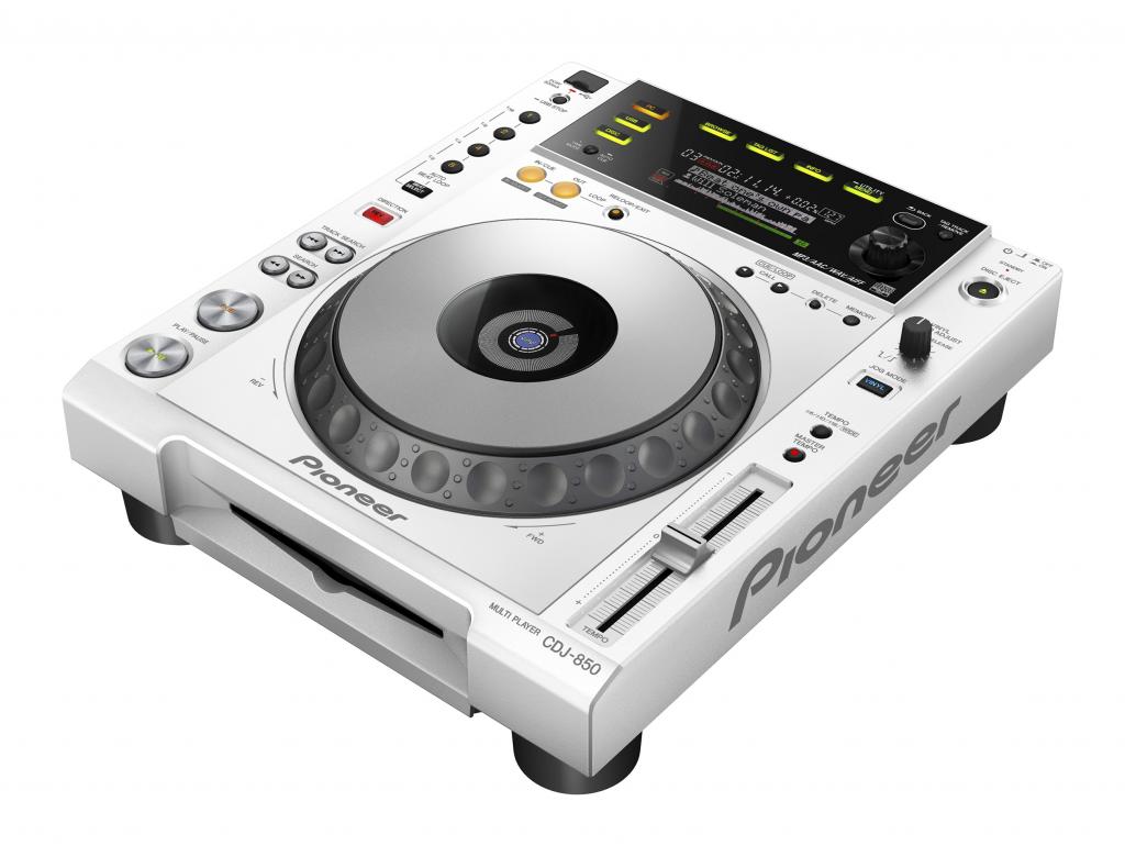 Foto PIONEER DJ CDJ-850 W Compact-disc Professional Usb/mp3 White