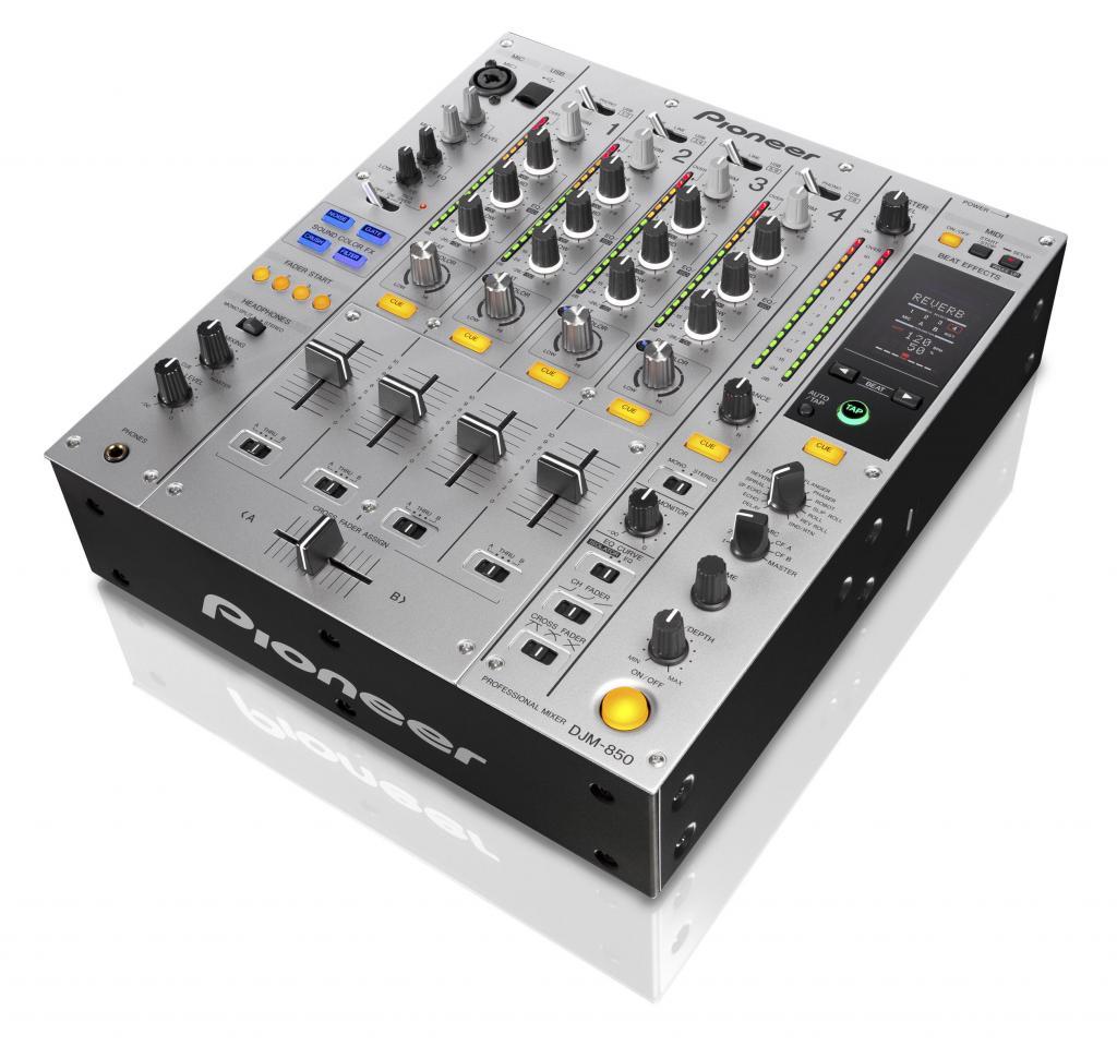 Foto PIONEER DJ DJM-850-S Table Of Mixes 4 Channels Digital