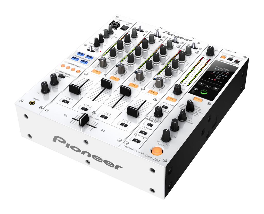 Foto PIONEER DJ DJM-850-W Digital 4-channel Mixing Console White