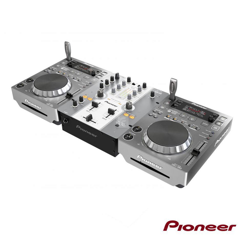 Foto Pioneer DJ-Set 250 Pack plateado