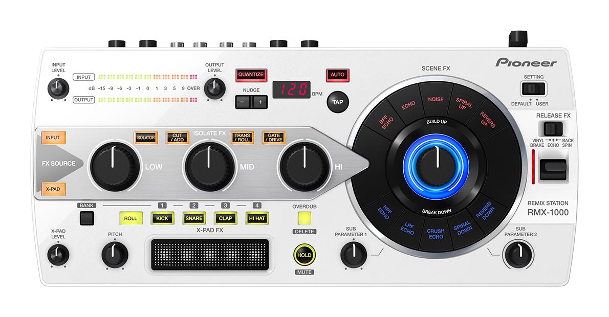 Foto Pioneer RMX-1000W. Mesas DJ