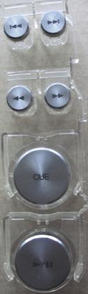 Foto PIONEER SAT DXB1909 Cue Play-button Aluminum Cdj-1000-search