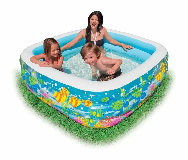 Foto Piscina acuario cuadrada 159