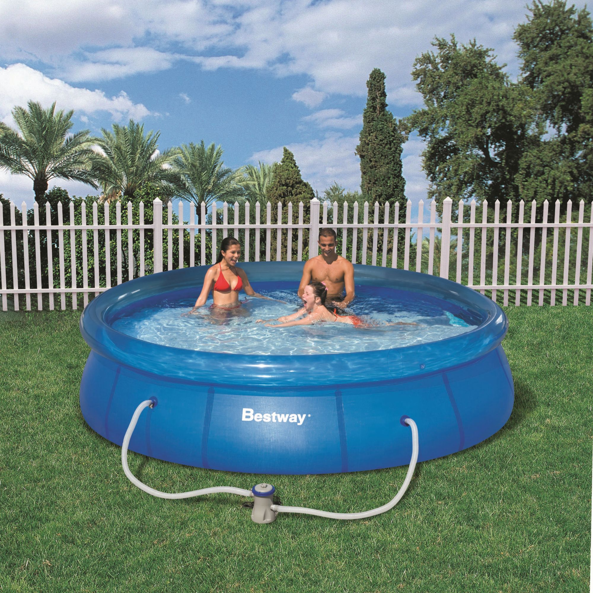 Foto Piscina Bestway Fast Set 366x76 57112