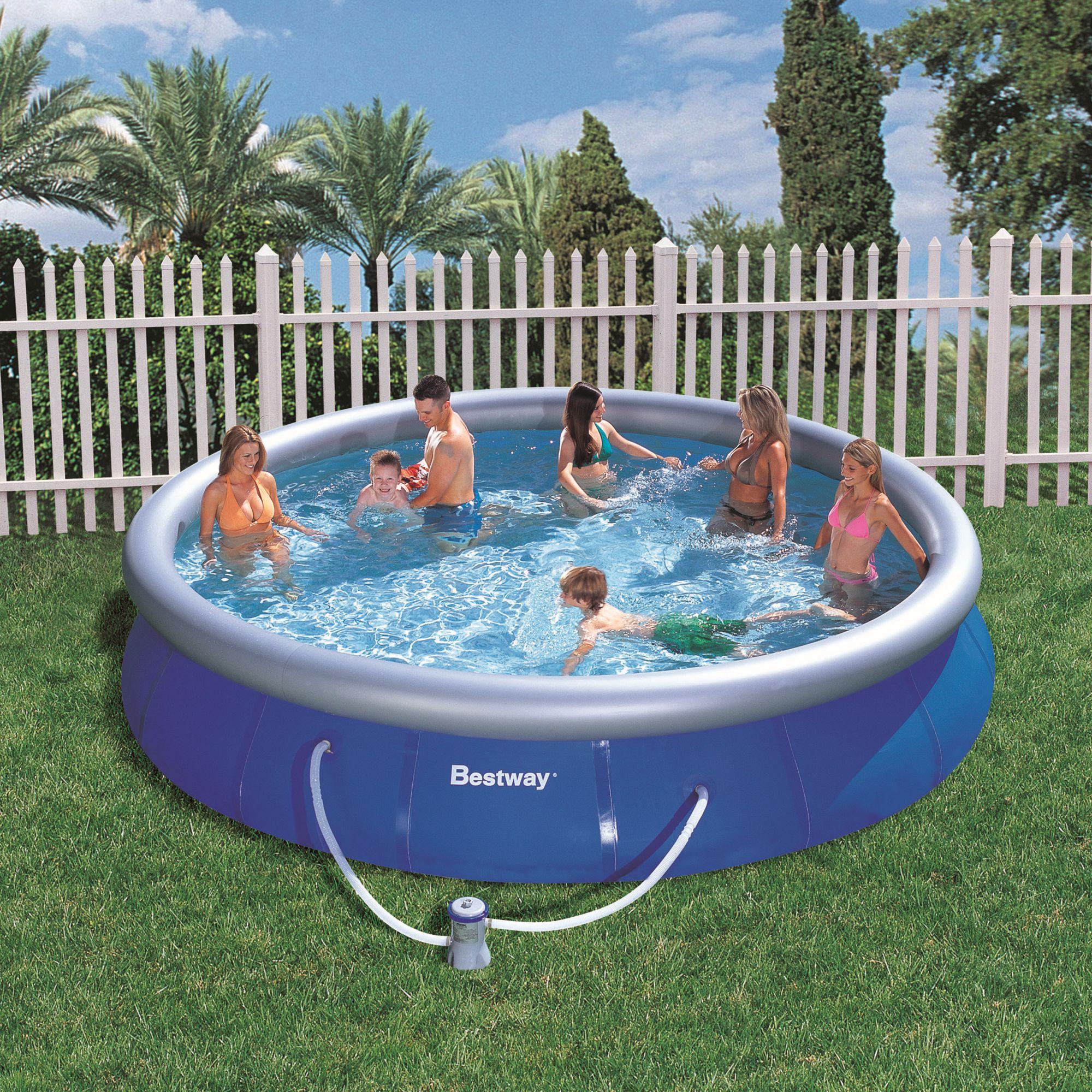Foto Piscina Bestway Fast Set 366x91 57166