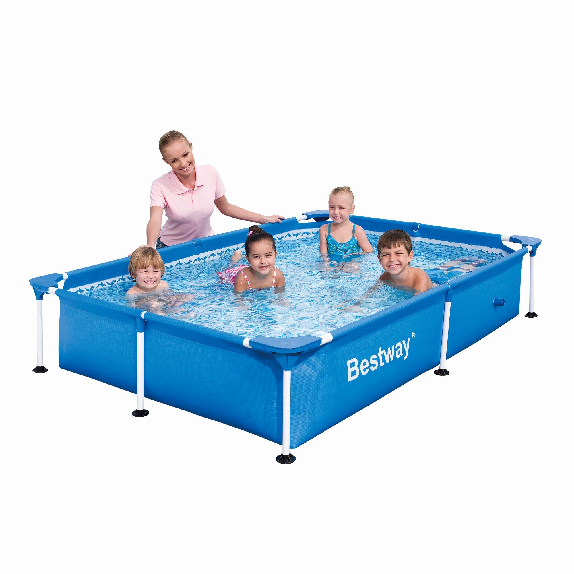 Foto Piscina Bestway Infantil 229x160x43 56040