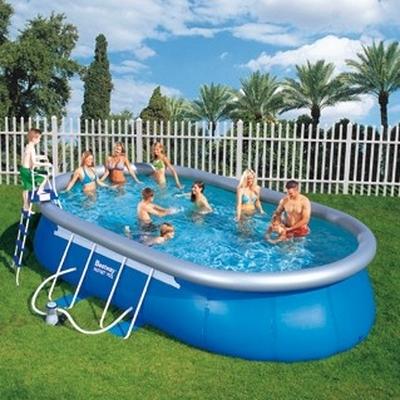 Foto Piscina Bestway Oval Fast Set Pool 56152f