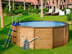 Foto Piscina de madera pj001sf