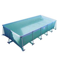 Foto Piscina desmontable rectangular nerea 2 de aluminio 5.53m x 2.25m x 1.10m