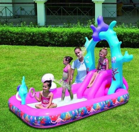 Foto Piscina hinchable play pool princesas disney bestway