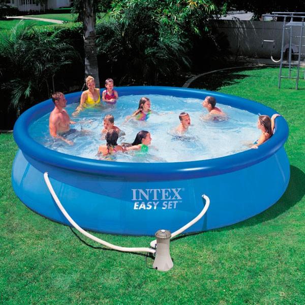 Foto Piscina Intex Easy Set 457 x 91 cm