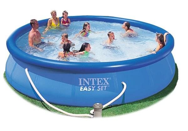 Foto Piscina intex easy set 457x91cm