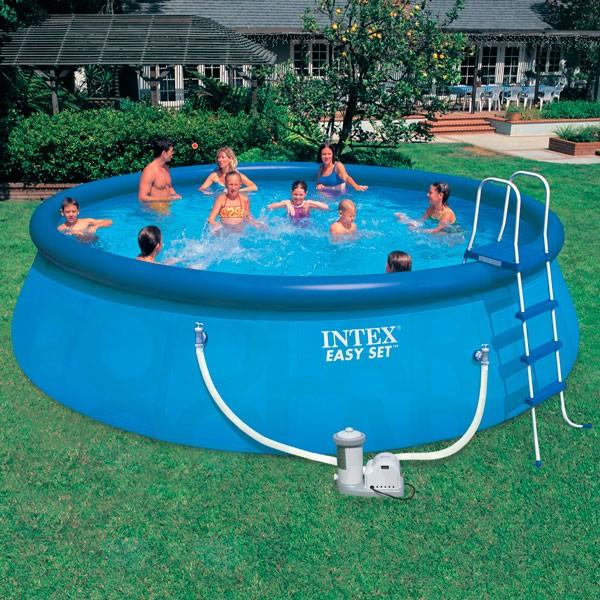 Foto Piscina Intex Easy Set Kit 549 x 122 cm