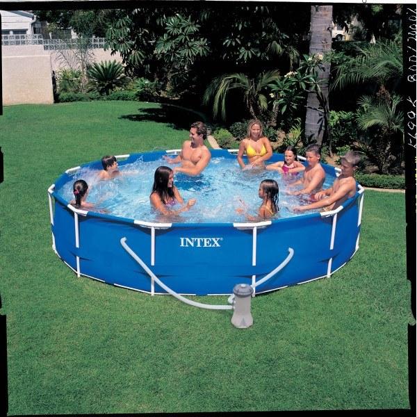Foto Piscina metal frame 366x76cm intex 56996
