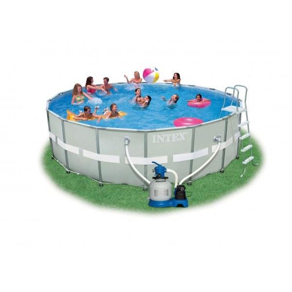 Foto Piscina ultra frame redonda 549cm intex 54956