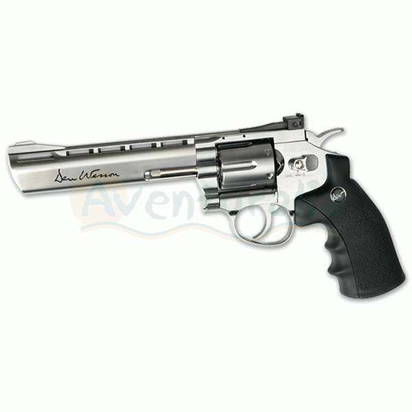 Foto Pistola ASG de CO2 modelo Dan Wesson de 6'' plata