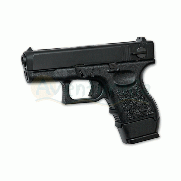 Foto Pistola ASG de gas con blowback modelo G23C Polímero y metal Negro A16079
