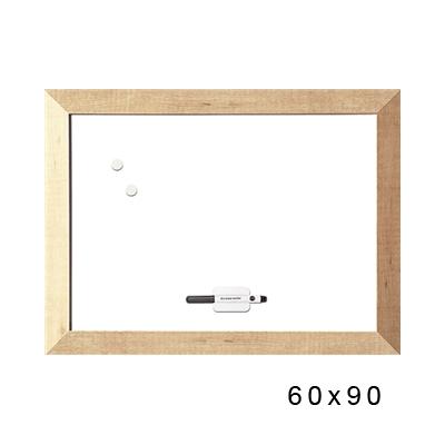 Foto Pizarra blanca magnética Bi-Office Kamashi blanca de 60 x 90 cm.