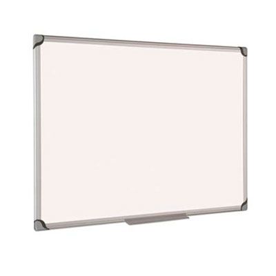 Foto Pizarra blanca melaminada marco aluminio 100x150 cm Bi-Office