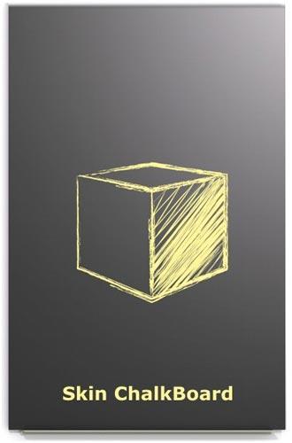 Foto Pizarra Skinchalkboard Rocada 100 X 150cm Lacada Para Tiza 10mm De Grosor Sin Marco Modular Facil Instalacion