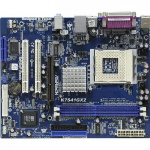Foto placa base 462 asrock k7s41gx2 (333,vga)