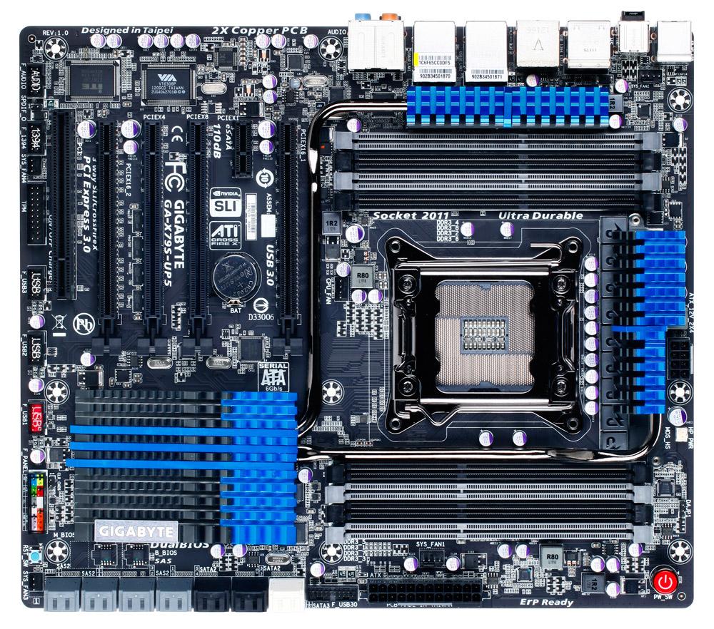Foto PLACA BASE INTEL GIGABYTE GA-X79S-UP5-WIFI PLACA BASE