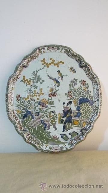 Foto placa china porcelana 1900