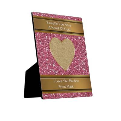 Foto Placa del amor del el día de San Valentín