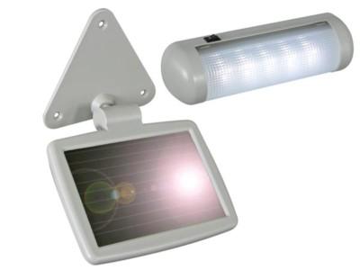 Foto Placa Panel Solar Bateria Recargable Y Pantalla Luz Casa Campo Excursiones Bd491