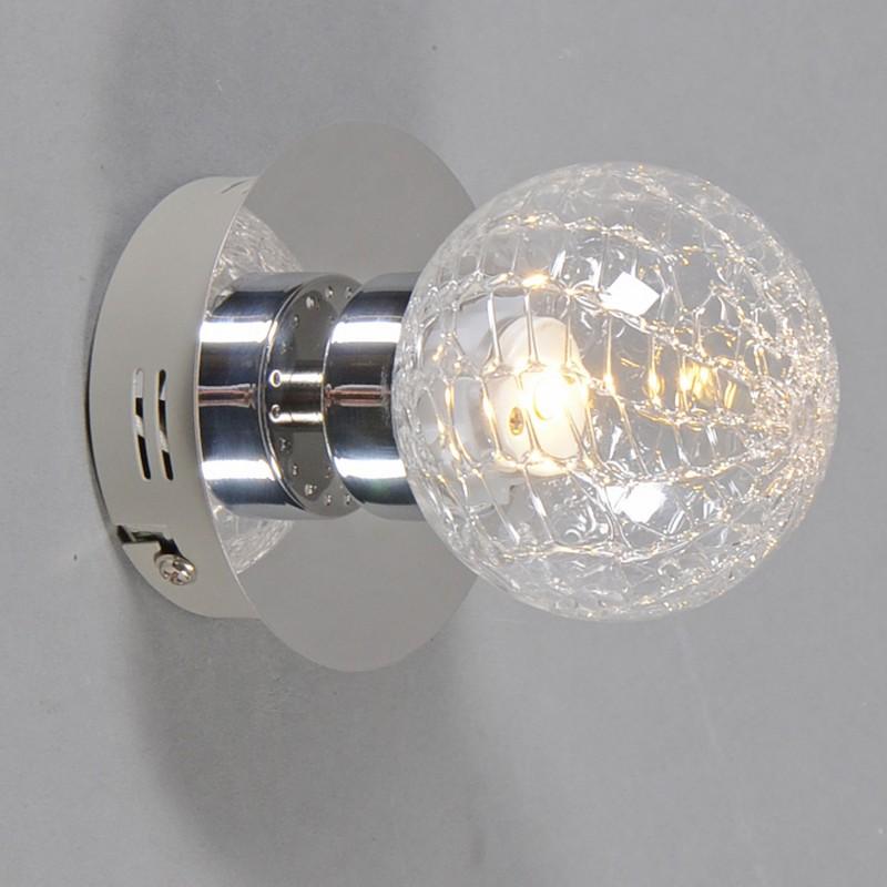Foto Plafón Ice 1 Led cromo