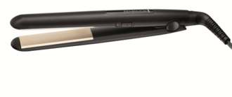 Foto plancha de cabello - remington s1500 revestimiento cerámico, temperatura máxima 220º, indicador led
