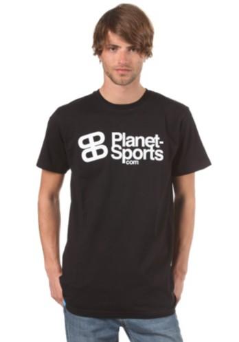 Foto Planet Sports Corporate Logo S/S Slimfit T-Shirt black/white