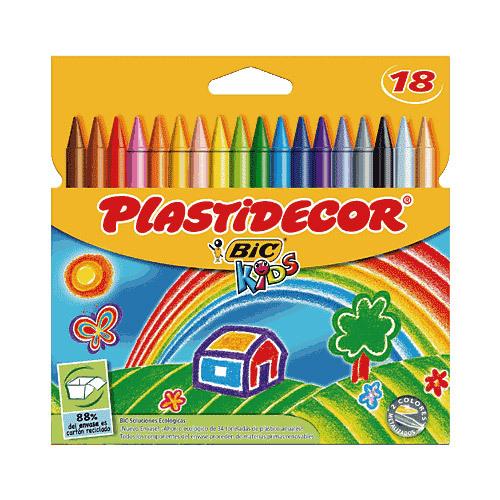 Foto Plastidecor estuche de 18 lápices