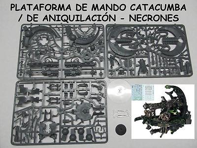 Foto Plataforma De Mando Catacumba / Aniquilacion - Imperio Necrones Warhammer 40000