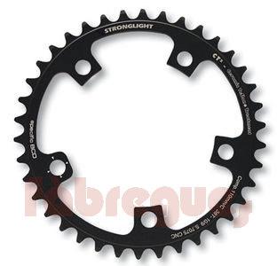 Foto Plato 50 CT2 compact Campagnolo negro Stronglight