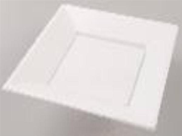 Foto Plato cuadrado blanco 17cm. 5011