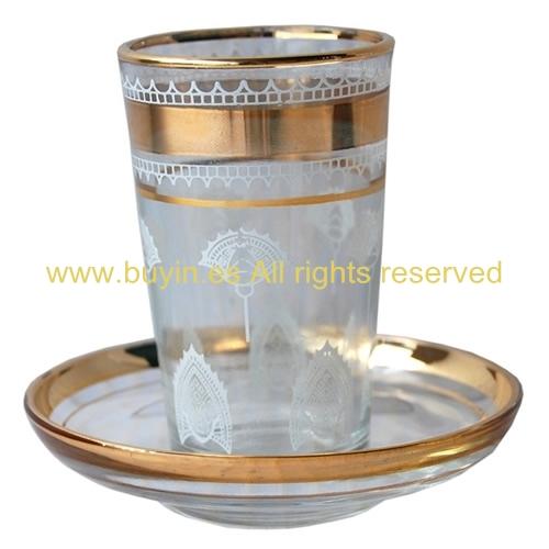Foto Plato de Cristal para Té - 10 cm.