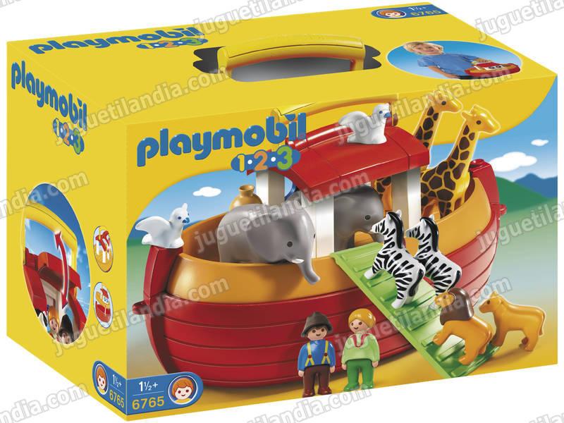 Foto Playmobil 1.2.3 arca de noe maletin