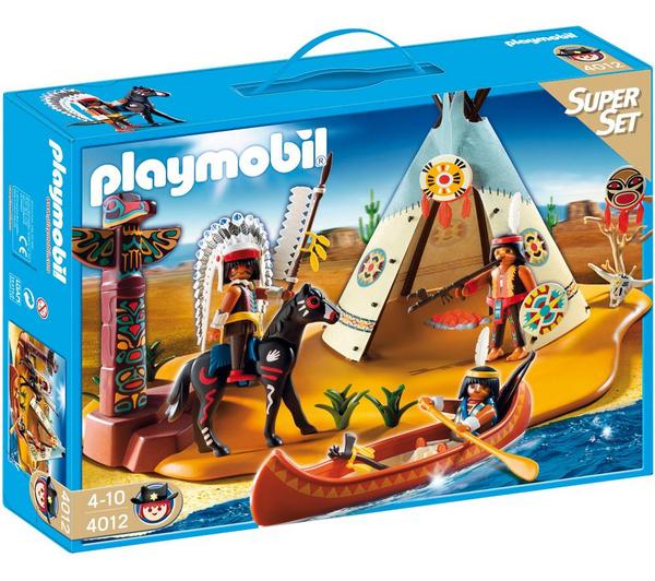 Foto Playmobil 4012 - SuperSet Campamento Indio