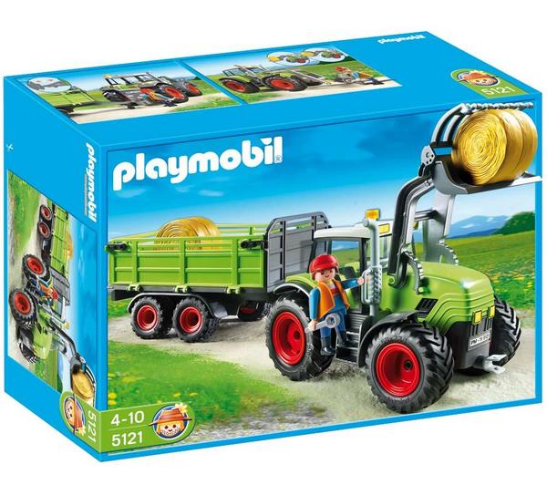 Foto Playmobil 5121 - gran tractor con remolque