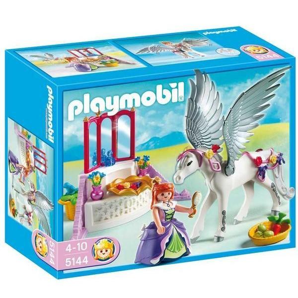 Foto Playmobil 5144 - caballo alado y tocador de la princesa