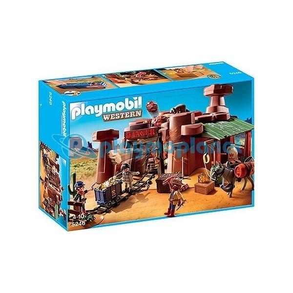 Foto Playmobil 5246 Mina de Oro con Caja de Explosivos