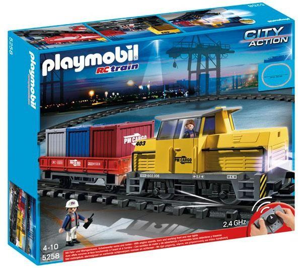 Foto Playmobil 5258 - Tren de Mercancias teledirigido