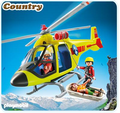 Foto PLAYMOBIL 5428 Helicóptero para Rescate en Montaña